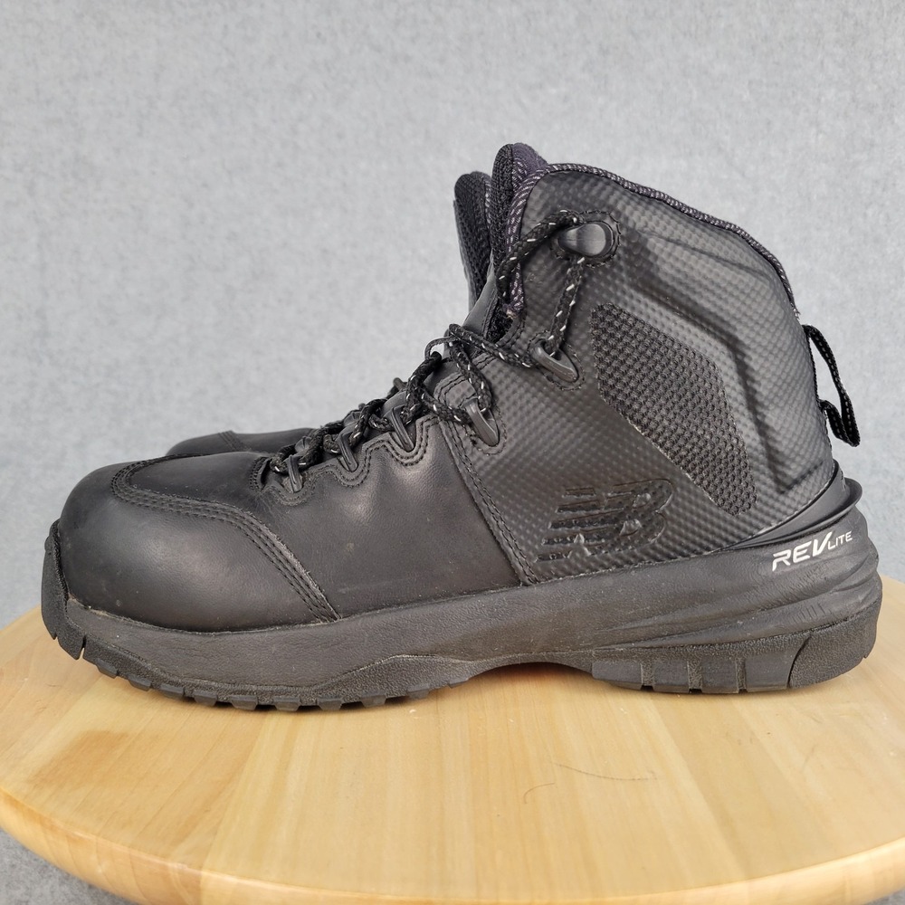 New Balance 989v1 Mens‎ Size 7 D Industrial Composite Toe Boots Shoe Black